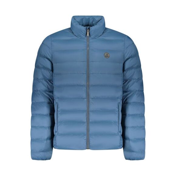 U.S. Grand Blu Polyester Men's Men's Jacket